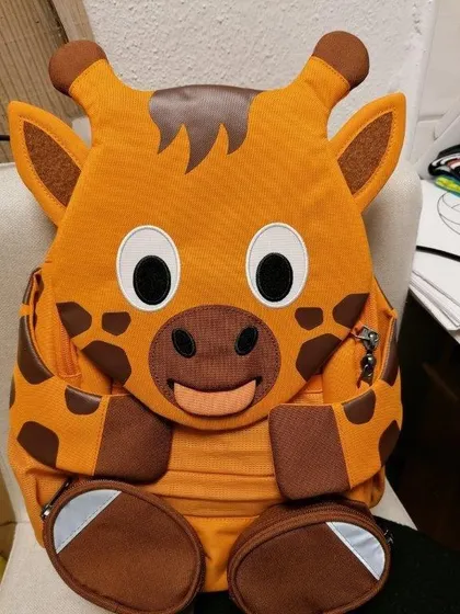 Kinderrucksack als Giraffe